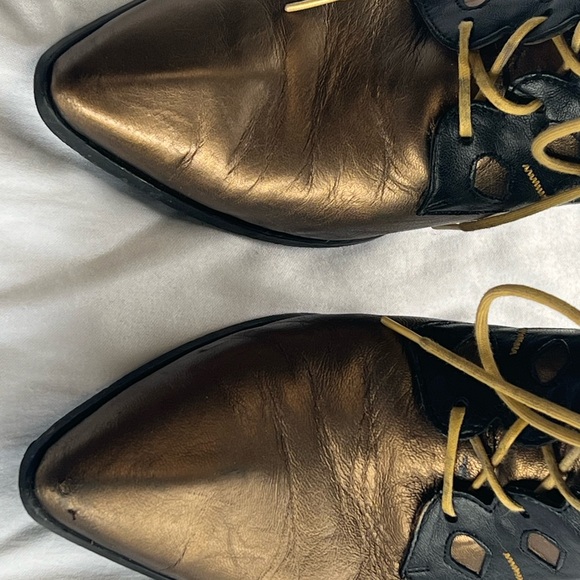 FLUEVOG BRONZE 9 DELIVERANCE BRIT MAJESTIC BOOTS - Picture 5 of 12